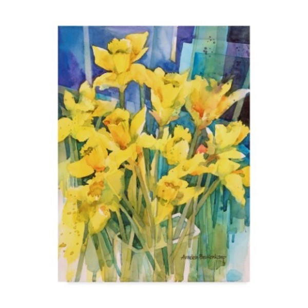 Trademark Fine Art Annelein Beukenkamp 'Daffodil Delight' Canvas Art, 35x47 ALI38242-C3547GG